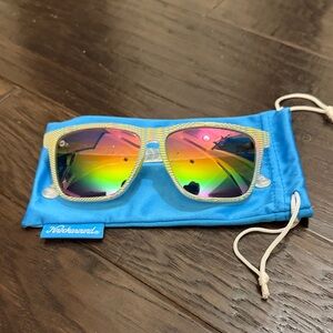 Knockaround Fast Lanes Rainbow Lens Polarized Sunglasses